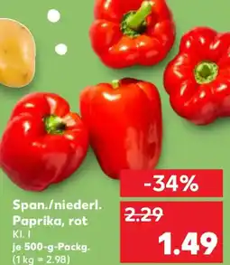 Kaufland Paprika Angebot