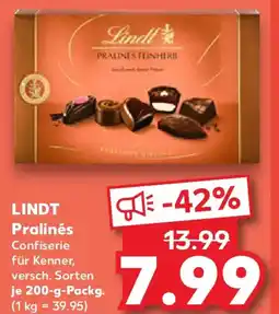 Kaufland LINDT Pralinés Angebot