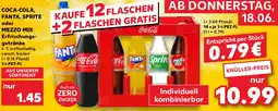 Kaufland Coca-cola, fanta, sprite oder mezzo mix erfrischungsgetränke Angebot