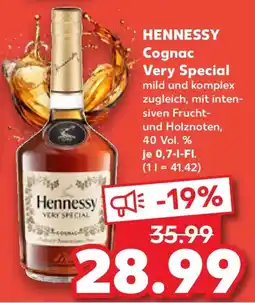 Kaufland HENNESSY Cognac Very Special Angebot