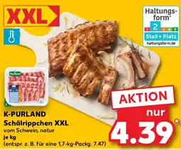 Kaufland K-PURLAND Schälrippchen XXL Angebot