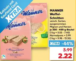 Kaufland MANNER Waffel Schnitten Angebot