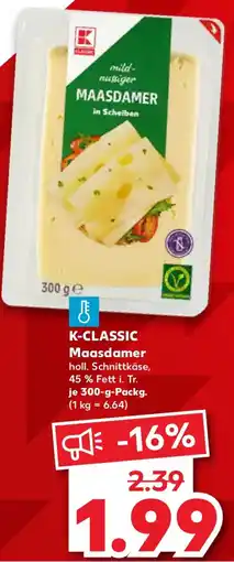 Kaufland K-CLASSIC Maasdamer Angebot