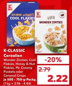 Kaufland K-CLASSIC Cerealien Angebot