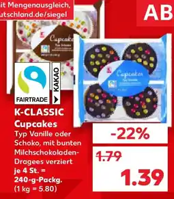 Kaufland K-CLASSIC Cupcakes Angebot