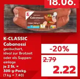 Kaufland K-CLASSIC Cabanossi Angebot