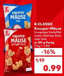 Kaufland K-CLASSIC Knusper-Mäuse Angebot