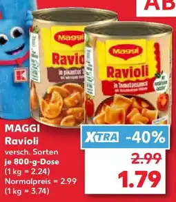 Kaufland Maggi Ravioli Angebot