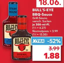Kaufland BULL'S-EYE BBQ-Sauce Grill-Sauce Angebot