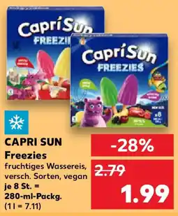 Kaufland Capri sun freezies Angebot