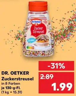 Kaufland Dr. oetker zuckerstreusel Angebot