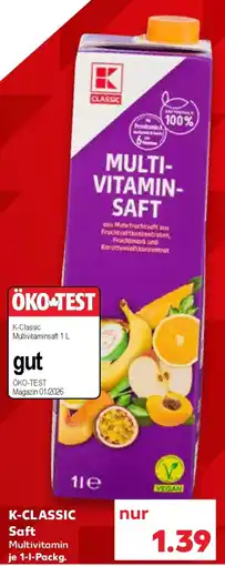 Kaufland K-CLASSIC Saft Angebot