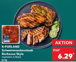 Kaufland K-purland schweinenackensteak barbecue style Angebot