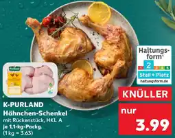 Kaufland K-purland hähnchen-schenkel Angebot