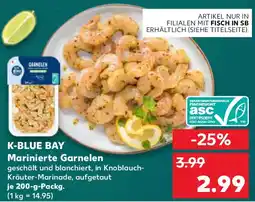 Kaufland K-blue bay marinierte garnelen Angebot