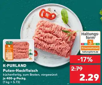 Kaufland K-purland puten-hackfleisch Angebot