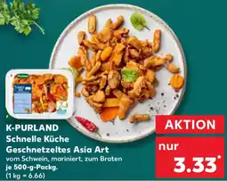 Kaufland K-purland schnelle küche geschnetzeltes asia art Angebot