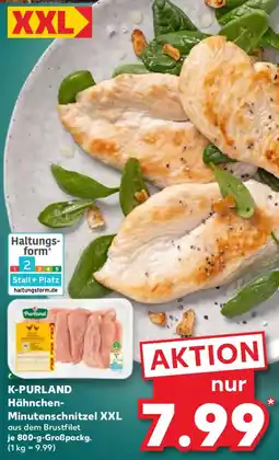 Kaufland K-purland hähnchen minutenschnitzel XXL Angebot