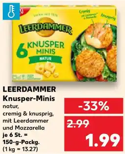 Kaufland Leerdammer knusper-minis Angebot