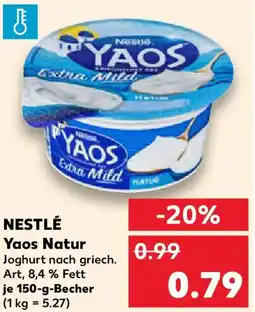 Kaufland Nestlé yaos natur Angebot