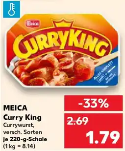 Kaufland Meica curry king Angebot