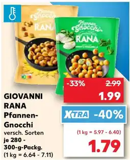 Kaufland Giovanni rana pfannen gnocchi Angebot