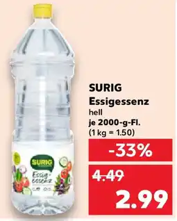 Kaufland Surig essigessenz Angebot