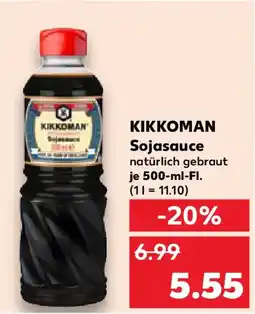 Kaufland Kikkoman sojasauce Angebot