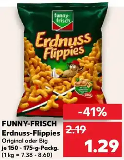 Kaufland Funny-frisch erdnuss flippies Angebot
