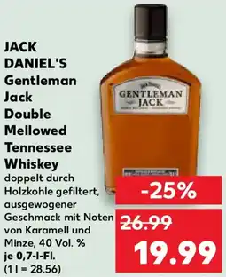 Kaufland JACK DANIEL'S Gentleman Jack Double Mellowed Tennessee Whiskey Angebot