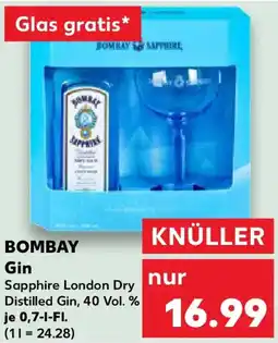 Kaufland Bombay gin Angebot