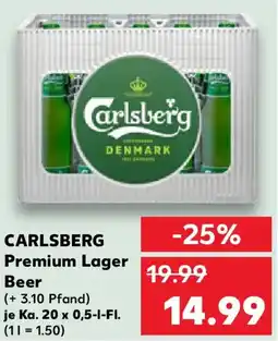 Kaufland Carlsberg premium lager beer Angebot