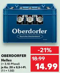 Kaufland Oberdorfer helles Angebot