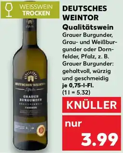 Kaufland Deutsches weintor qualitätswein Angebot