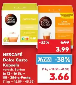 Kaufland NESCAFÉ Dolce Gusto Kapseln Angebot