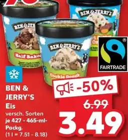 Kaufland Ben & jerry's eis Angebot