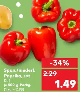 Kaufland Paprika Angebot