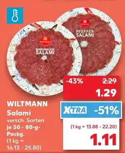 Kaufland Wiltmann salami Angebot