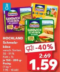 Kaufland Hochland schmelzkäse Angebot