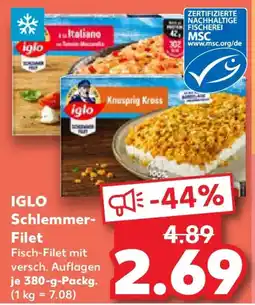 Kaufland IGLO Schlemmer Filet Angebot