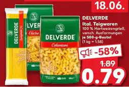 Kaufland Delverde ital. teigwaren Angebot