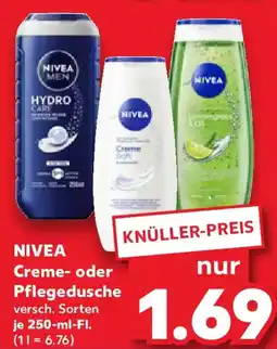 Kaufland NIVEA Creme oder Pflegedusche Angebot