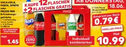 Kaufland Coca-cola, fanta, sprite oder mezzo mix erfrischungsgetränke Angebot