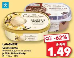Kaufland Langnese cremissimo Angebot