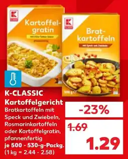 Kaufland K-classic kartoffelgericht Angebot