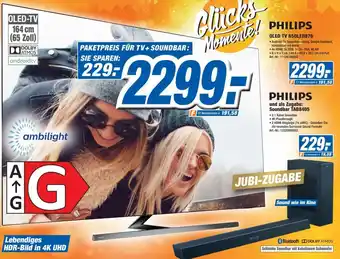 Expert Technomarkt Philips OLED TV 650LED876 Angebot