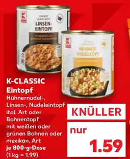 Kaufland K-classic eintopf Angebot