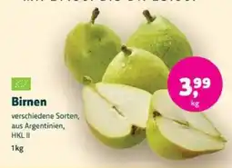 Denns BioMarkt Birnen Angebot