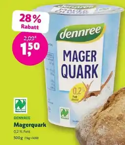 Denns BioMarkt DENNREE Magerquark Angebot