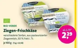 Denns BioMarkt BIO-VERDE Ziegen- Frischkäse Angebot